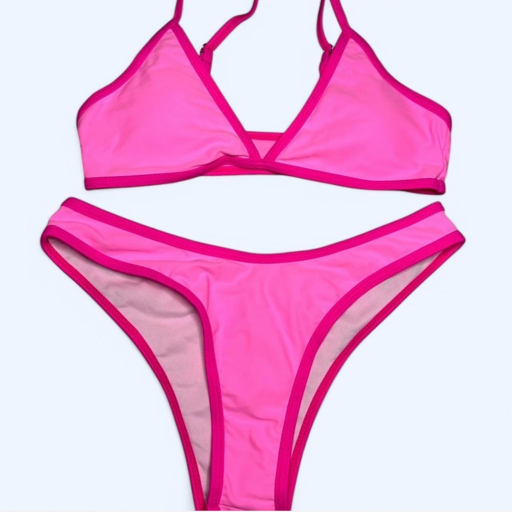 Vibrant Pink Bikini Set